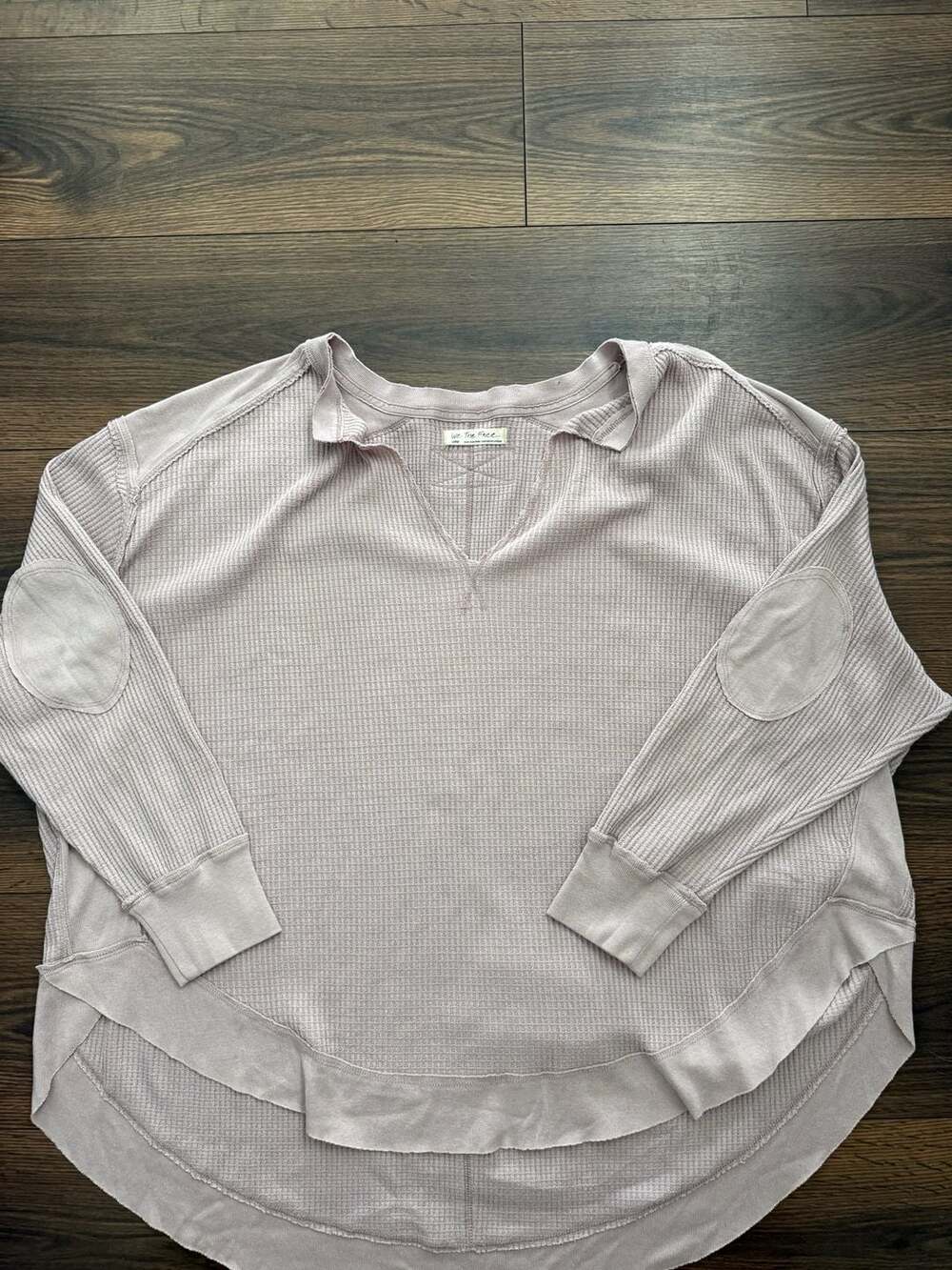 We The Free Owen Thermal Waffle Knit Long Sleeve Top